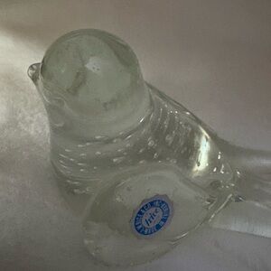 Glass Bird Figurine